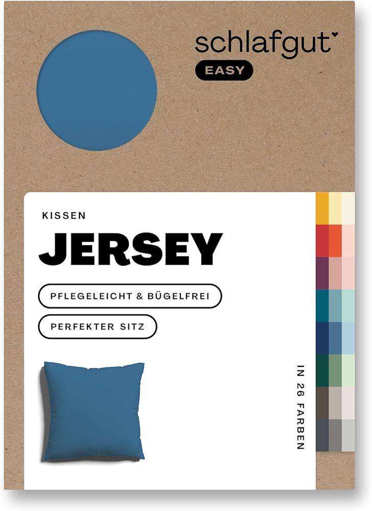 Schlafgut Kissenbezug EASY Jersey, (1 Stück), Kissenhülle mit Reißverschluss, weich und saugfähig, Kissenbezug Bild 1