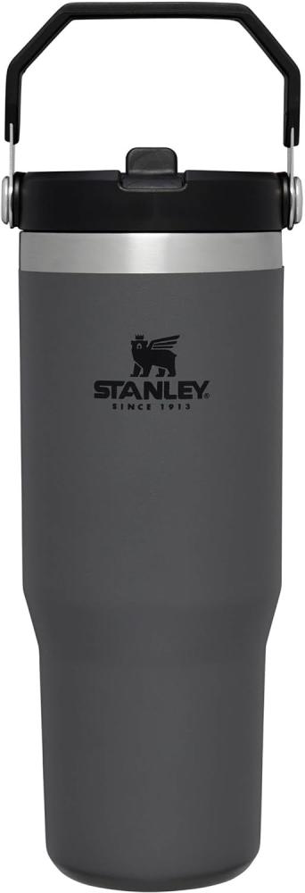 Stanley Isolierbecher The Iceflow Flip Straw Tumbler 0,89l Charcoal Bild 1