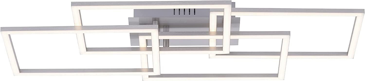 Leuchten Direkt 14791-55 Deckenleuchte Iven stahl 4-flammig dimmbar Bild 1