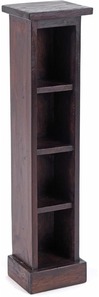 DESIGN DELIGHTS CD-Regal HOLZ CD REGAL "CD TOWER", 76cm(H), Holzregal, CD Rack mit 4 Fächern Bild 1