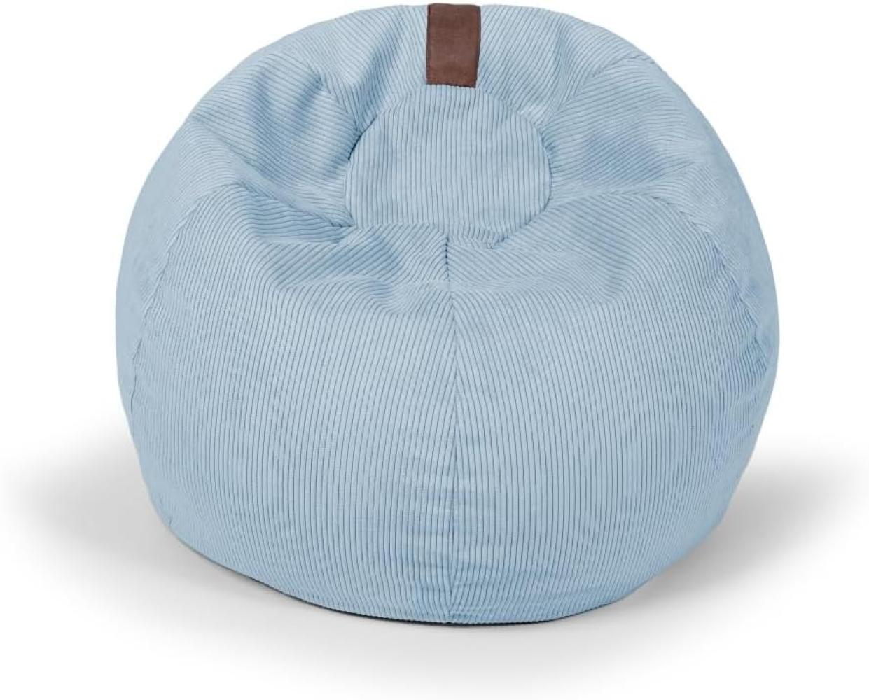 Pushbag Bag100 Corduroy Kindersitzsack Blue Bild 1