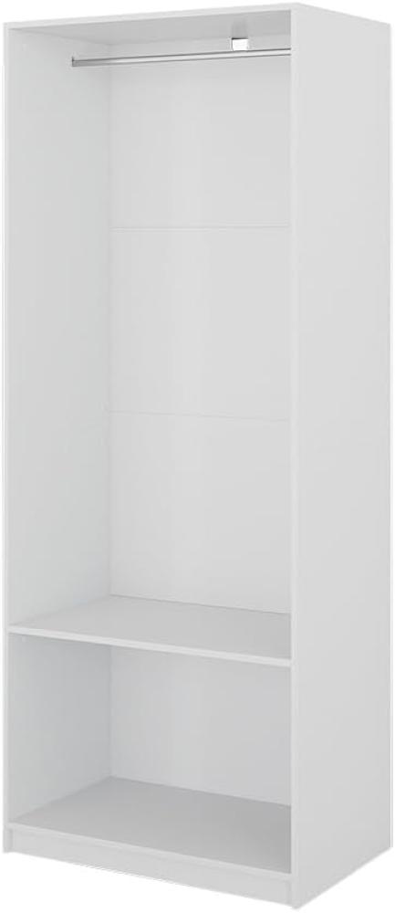 Vicco Kleiderschrank Elmo Weiß 80 x 200 cm Bild 1