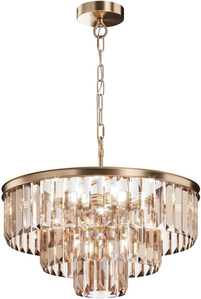 Maytoni Pendelleuchte Revero 7-flammig gold Bild 1