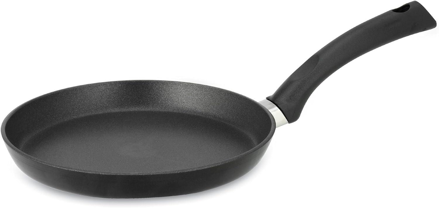 Berndes Crêpepfannen Crêpepfanne, Pfanne, Crêpes, Pfannkuchen, Antihaftversiegelung, Aluminium, Schwarz, Ø 24 cm, 011285 Bild 1