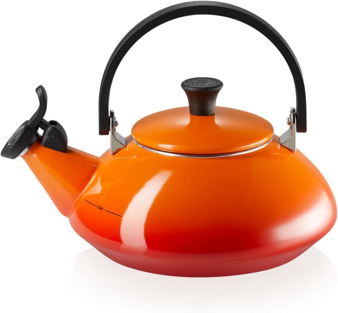 Le Creuset Wasserkessel Zen Ofenrot - Orange Bild 1