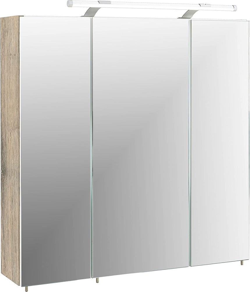 Schildmeyer Spiegelschrank 133075 Trient, 70. 0 x 16. 0 x 75. 0 cm, wildeiche Dekor Bild 1