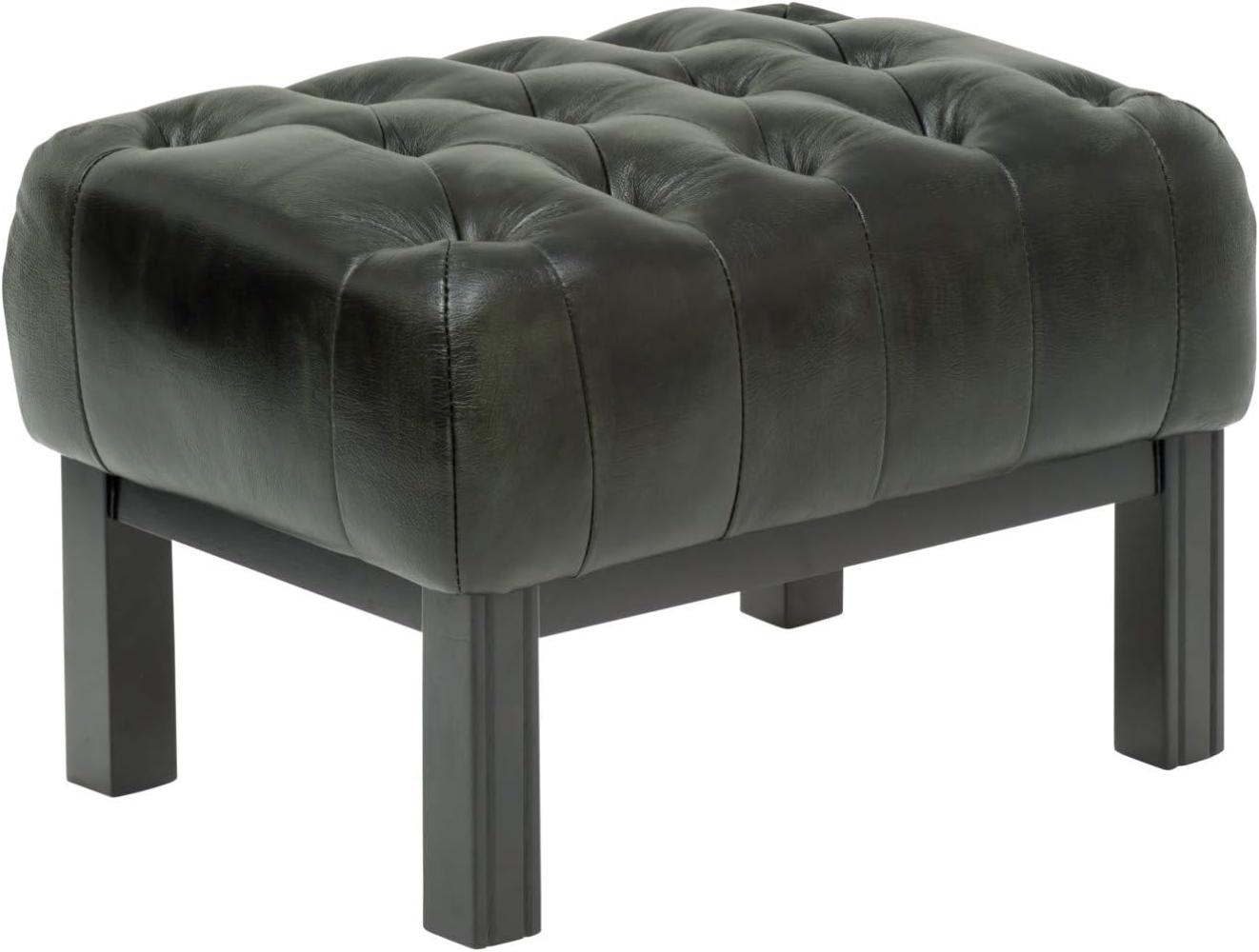 Hocker Chesterfield Kingsfield grün Bild 1