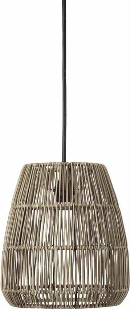 PR Home 6028-2503 Saigon Outdoor Pendelleuchte Polyrattan grau 28cm Bild 1