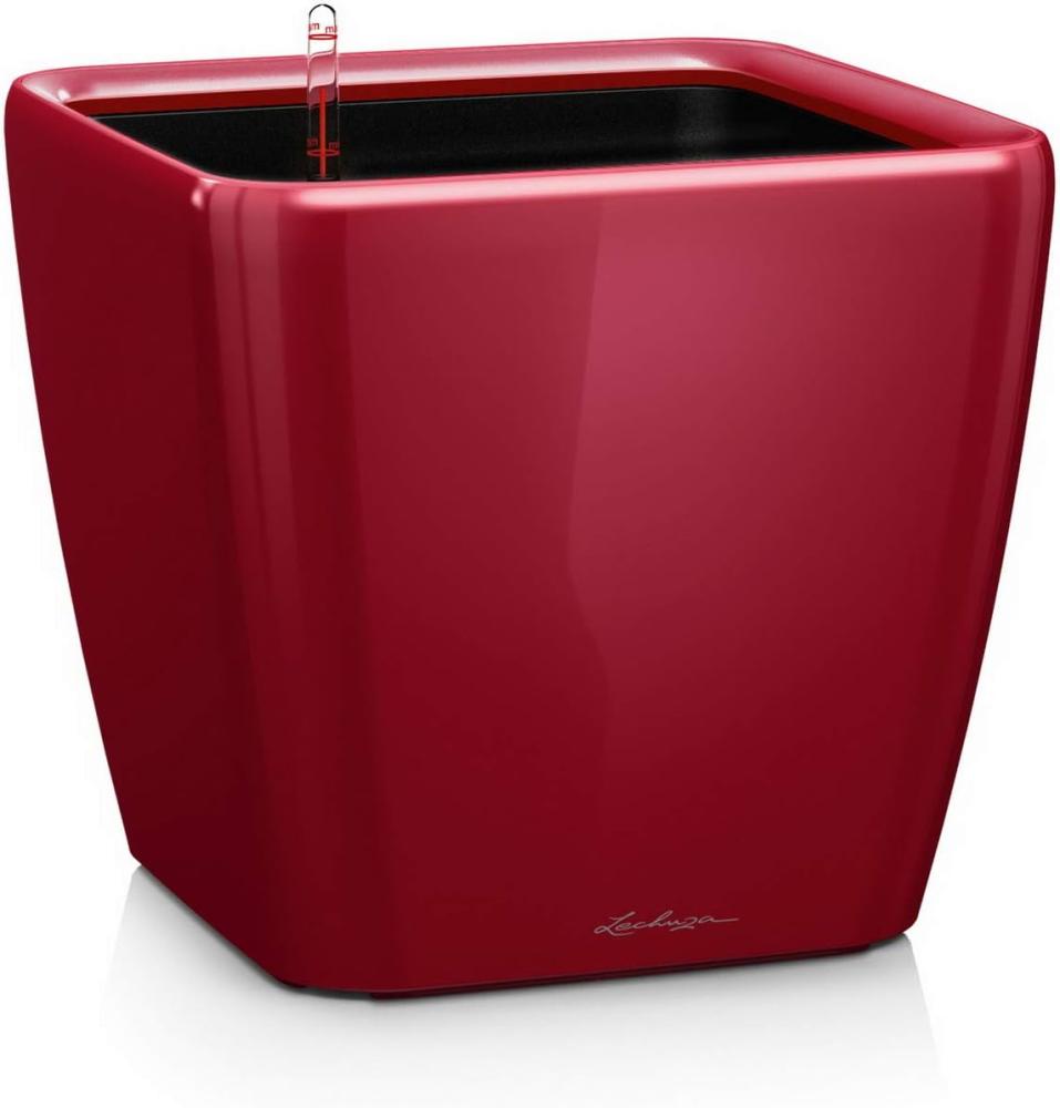 LECHUZA QUADRO Premium LS 50 scarlet rot hochglanz 16287 Bild 1