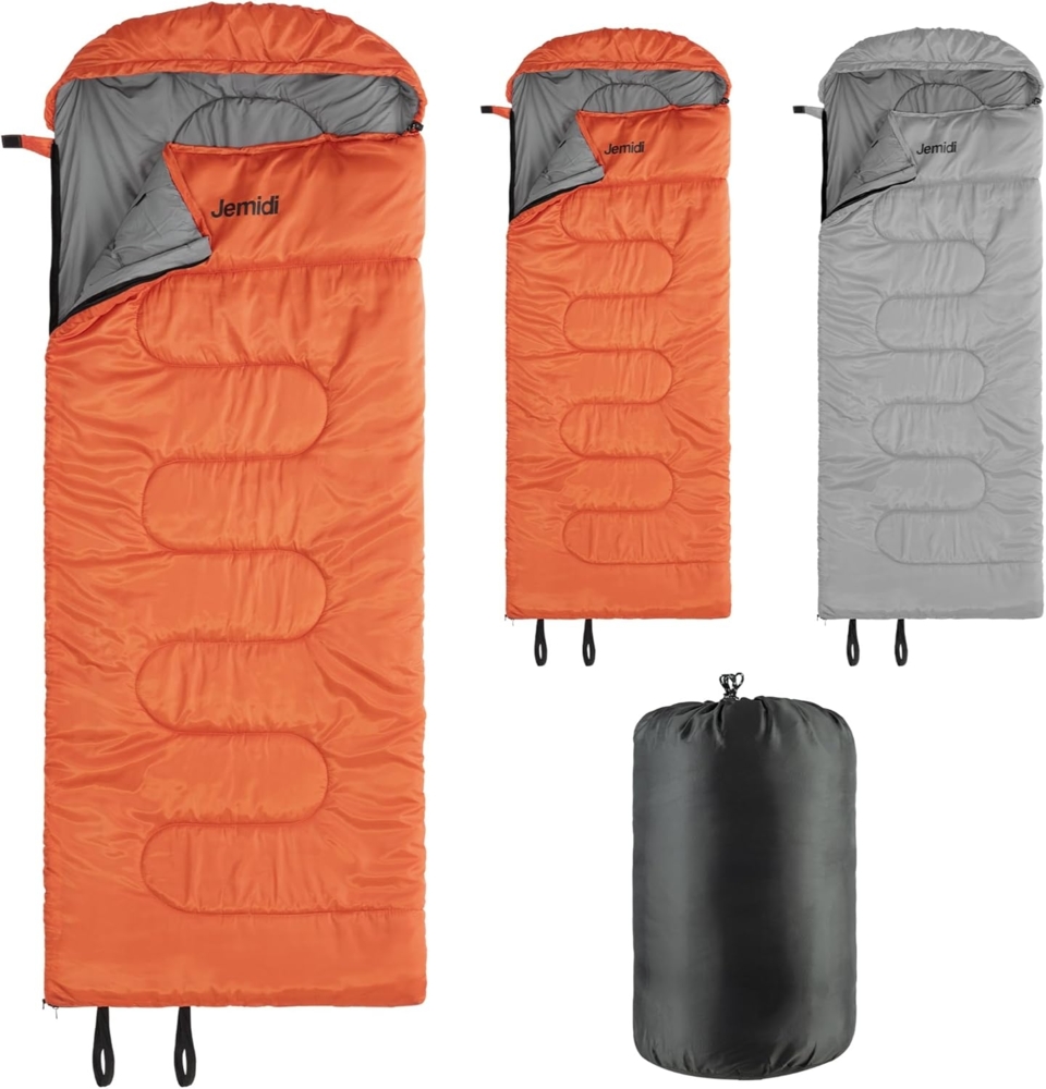 JEMIDI Schlafsack Schlafsack Winter Sommer Outdoor - Für bis zu -5℃ - Deckenschlafsack (1 tlg) Bild 1