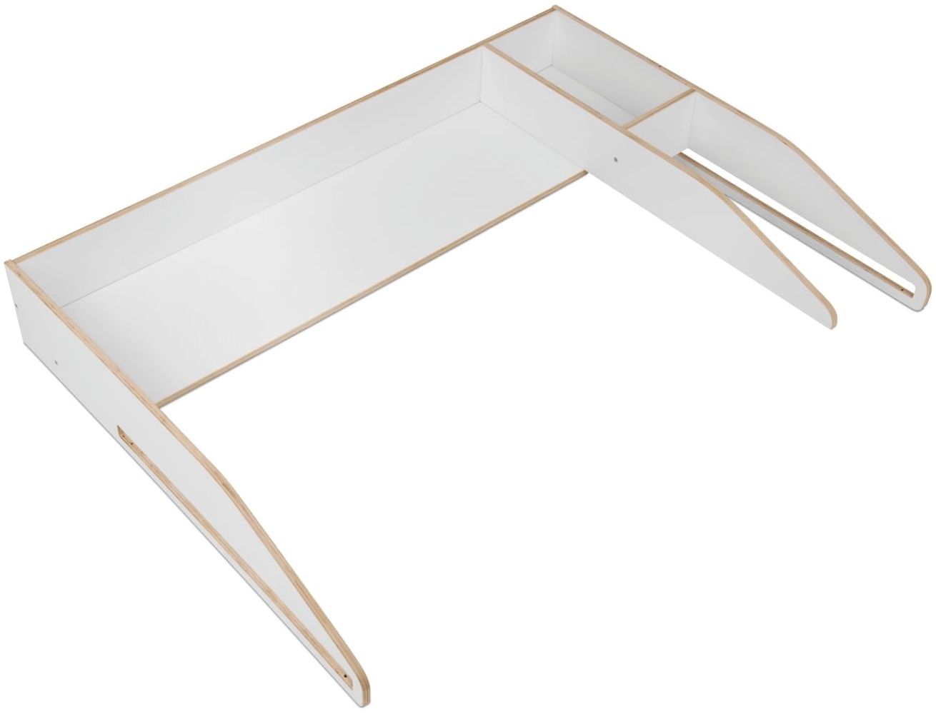 hauck Combine N Change, Weiß - Wickelaufsatz für Kommoden 108 x 50 cm z.B. IKEA Hemnes Kommode, Wickeltischaufsatz mit Stauraum, Maße 104 x 78 x 15 cm, Hergestellt aus FSC® zertifiziertem Holz Bild 1