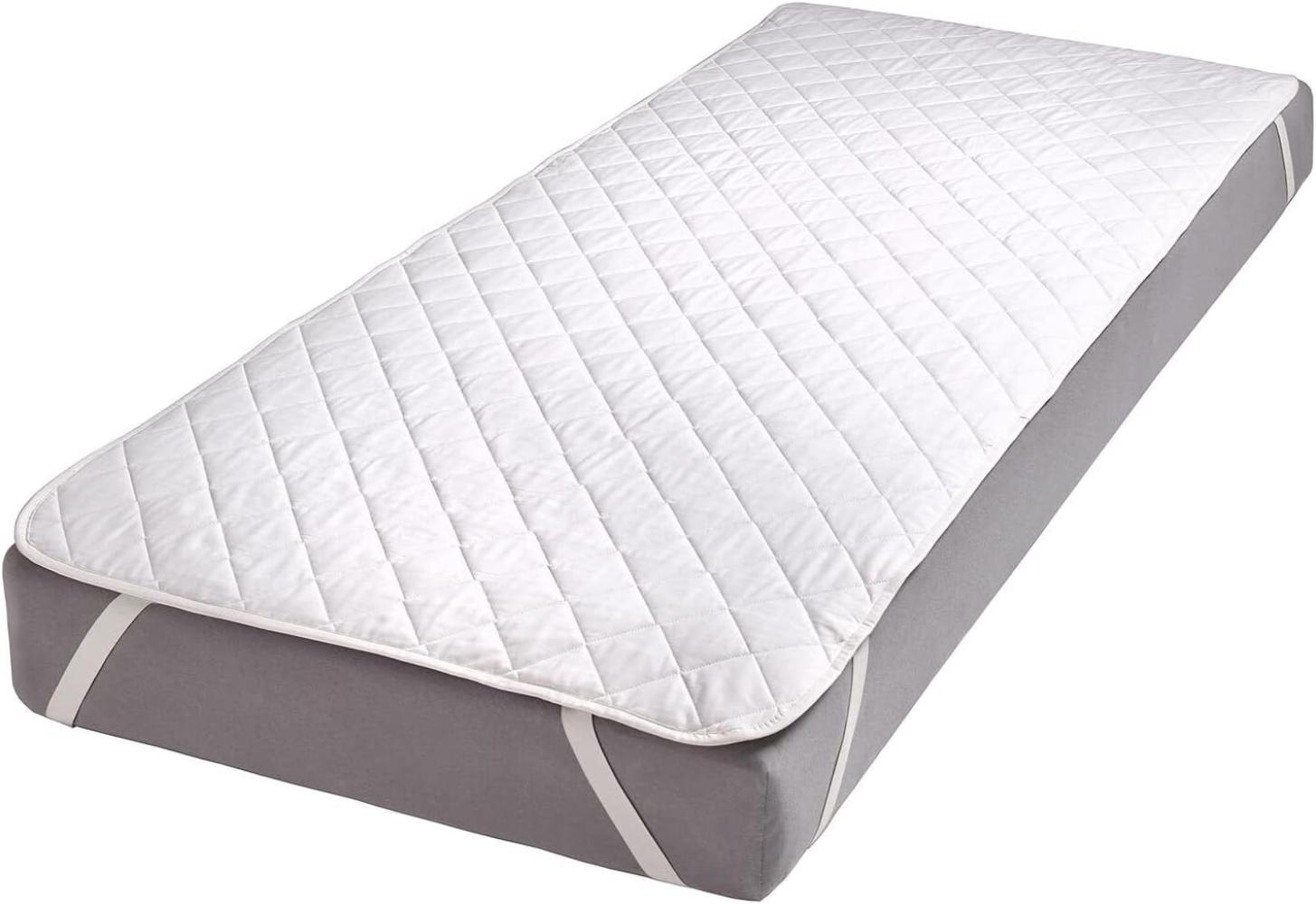 Traumschlaf Basic Baumwolle Unterbett Matratzenauflage|160x200 cm Bild 1