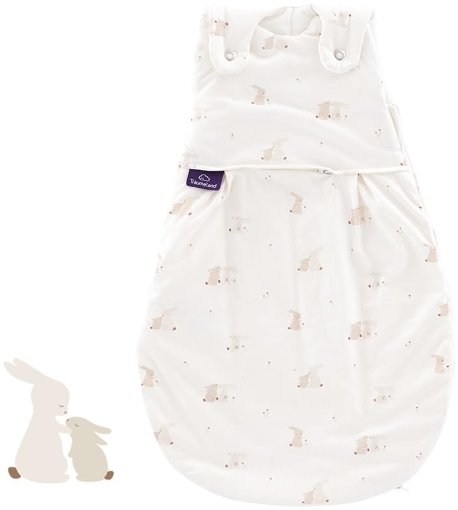 Außenschlafsack LIEBMICH Hophop Bunny beige, Größe 56/62 Bild 1