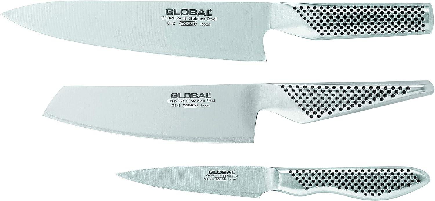 Global G-2538 3-teiliges Messerset (G-2, G-5, GS-38) Bild 1