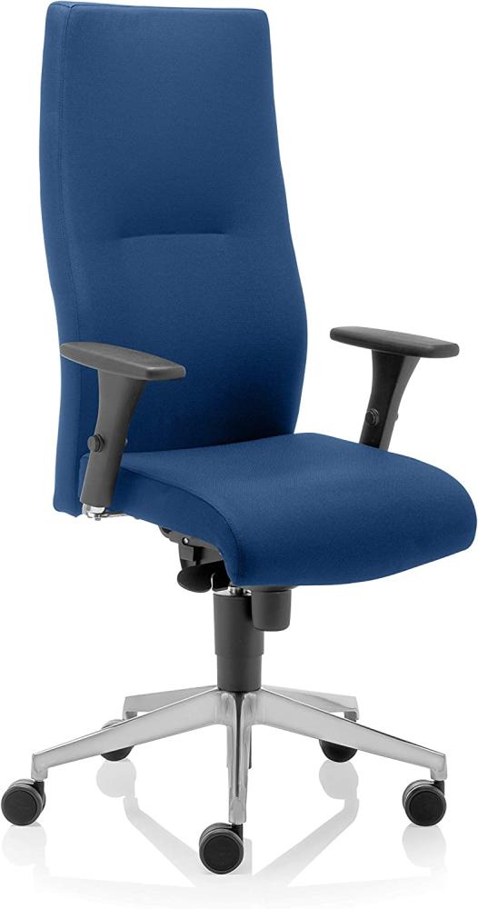 Nowy Styl Marcello Bürostuhl, gepolstert, blau, One Size Bild 1