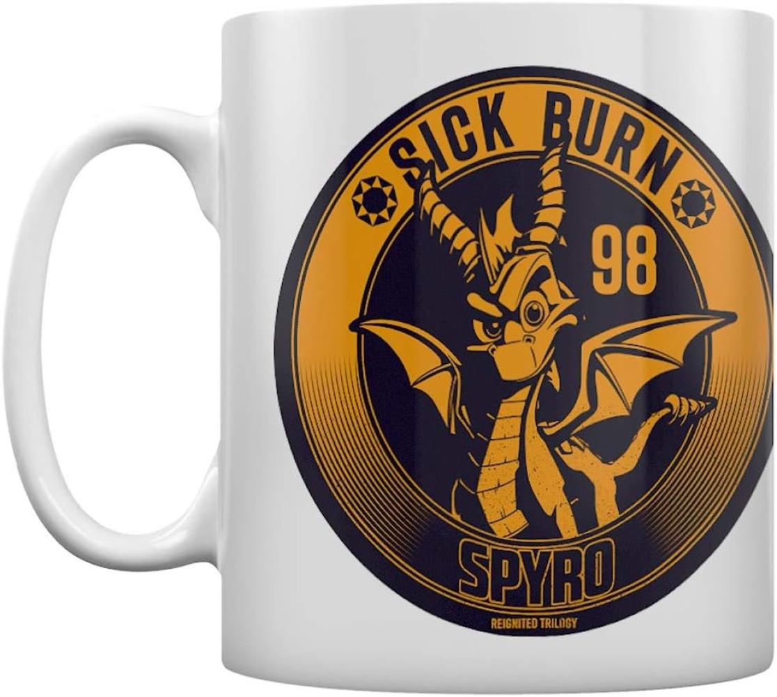 Pyramid International MG25213 Spyro (Sick Burn) Mug, Keramik, mehrfarbig Bild 1