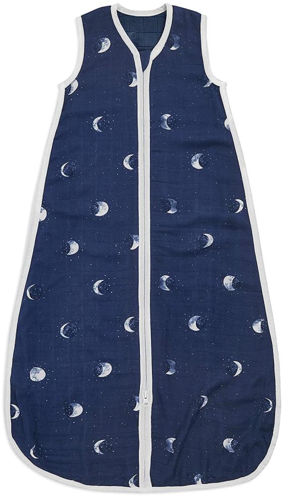aden + anais Luna Soft Swaddle - Pack von 1 | Tragbarer Musselin & leichtes Vicose von Bambusschlaf -Sack -Decke | Unisex Baby Sleep Bag für Mädchen & Jungen | 0-6 Monate Bild 1