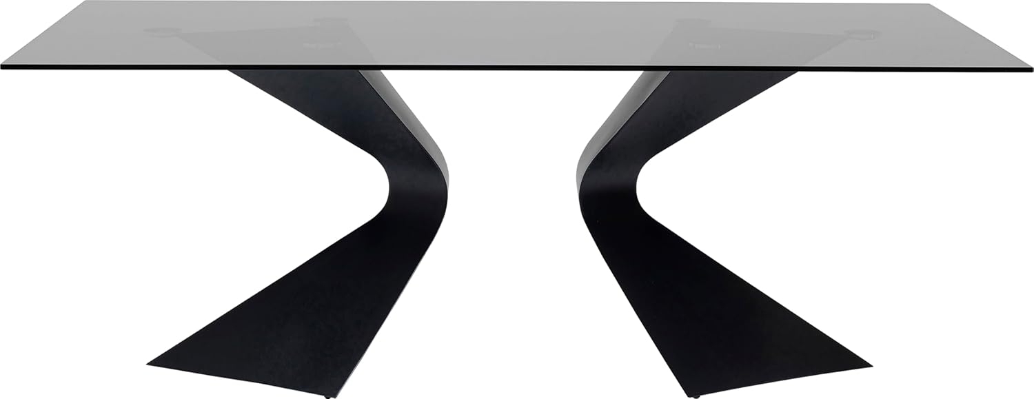 Tisch Gloria, Schwarz, 200 x 75 x 100 cm Bild 1