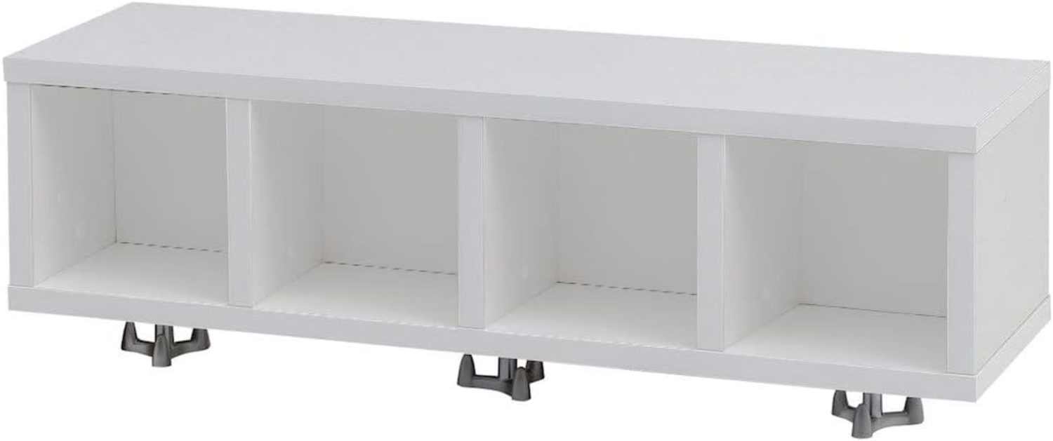 Möbelpartner Regal 146962 Denver, lichtgrau, 60 x 16 x 17,5 cm (B/H/T) Bild 1