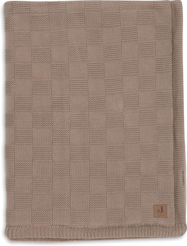 Jollein Babydecke - Box Knit/Samt- 75 x 100 cm - M Bild 1
