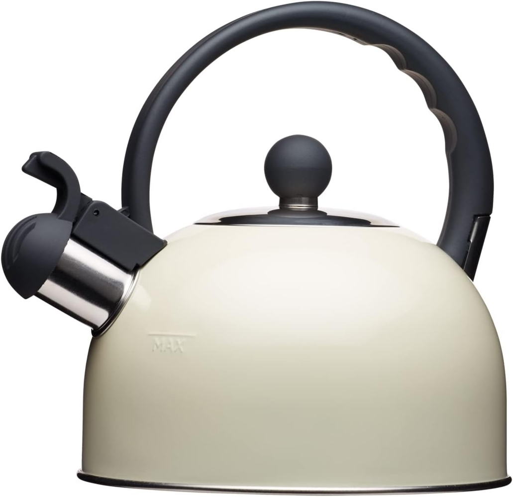 Kitchen Craft Wasserkocher Living Nostalgia 1,4l in Creme, Metall, 30 x 18 x 18 cm Bild 1