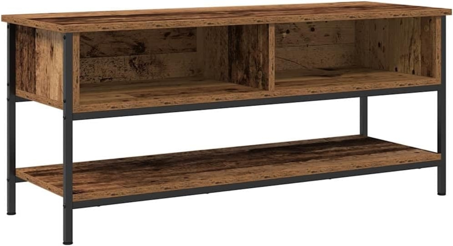 vidaXL TV-Schrankset Altholz 100 x 35 x 45 cm Holzwerkstoff 862928 Bild 1