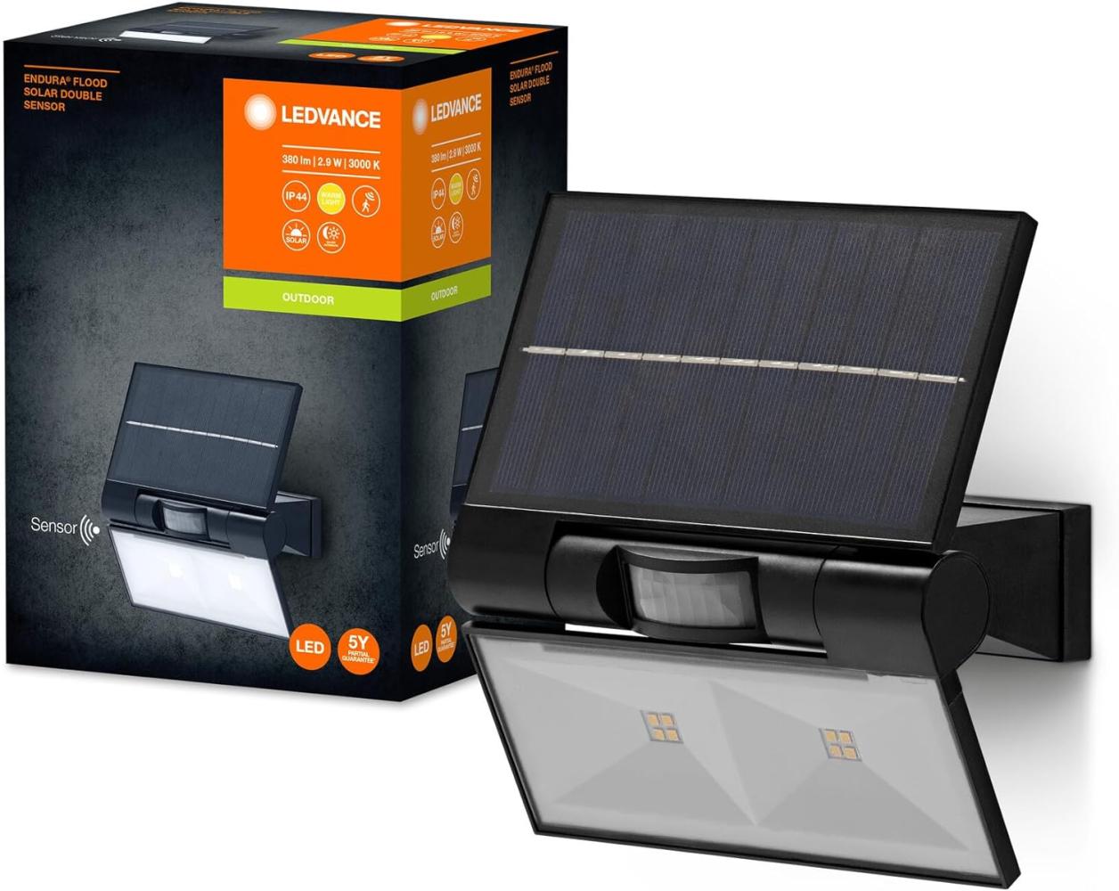 LEDVANCE ENDURA STYLE SOLAR DOUBLE 2 W 3000 K Bild 1