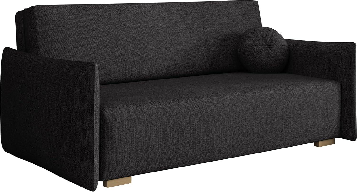 Sofa Viva Glov IV mit Schlaffunktion, 3 Sitzer Schlafsofa mit Bettkasten (Farbe: Soul 20) Bild 1