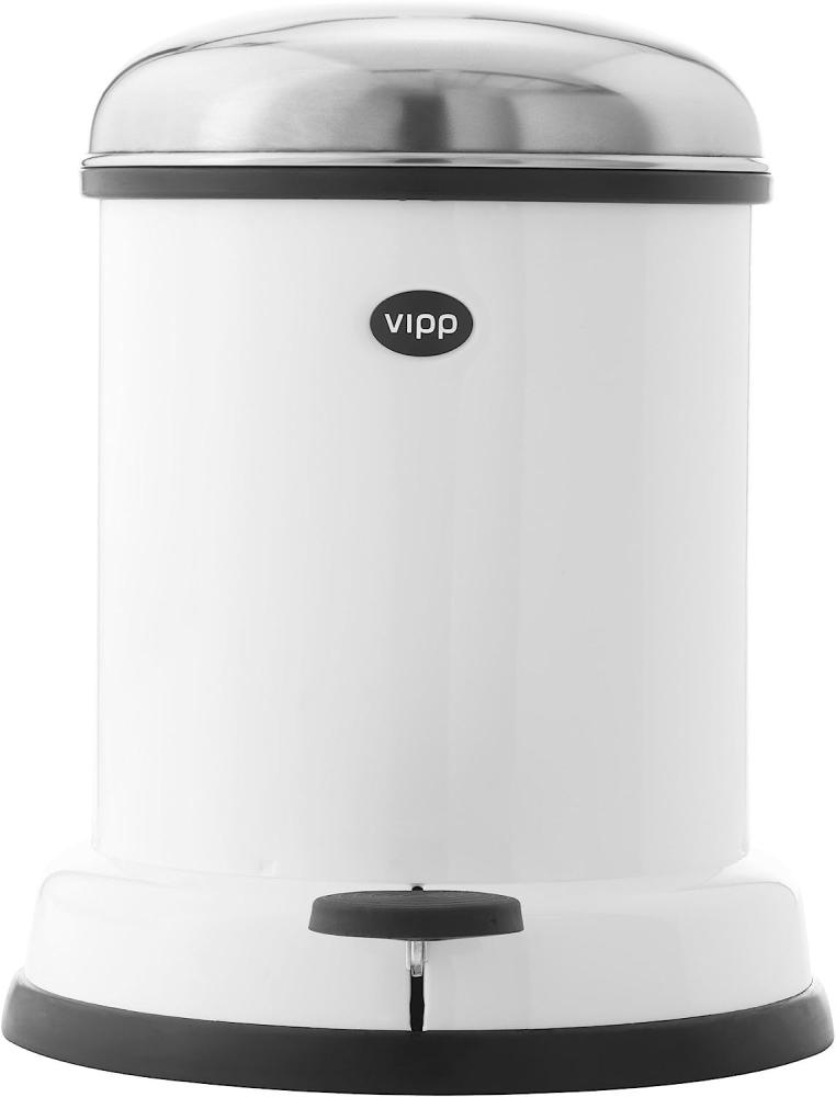 Vipp Treteimer 8 Liter VIPP14 weiss Bild 1