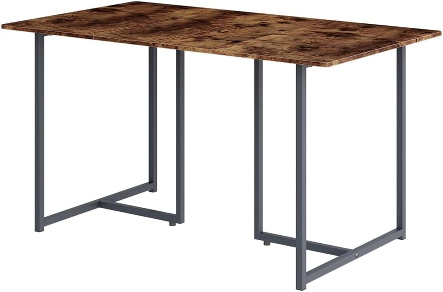 Esstisch Merido Eiche rustikal/Grau 140 x 80 cm Vicco Bild 1