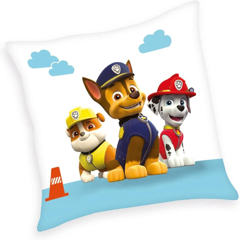 Paw Patrol med Rubble Chase og Marshall Pude Bild 1