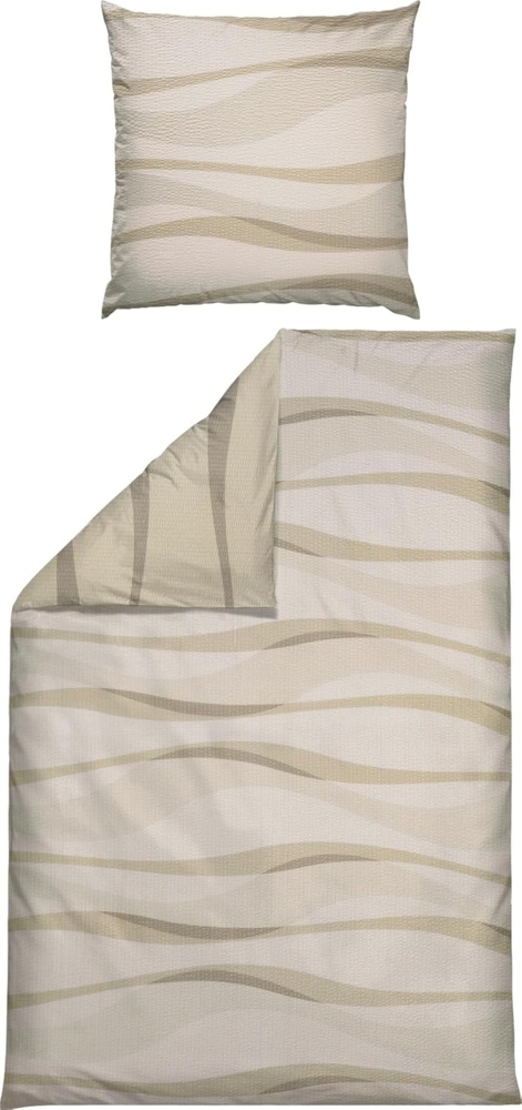 Erwin Müller Bettwäsche Wendebettwäsche, Seersucker, Grafik Bild 1