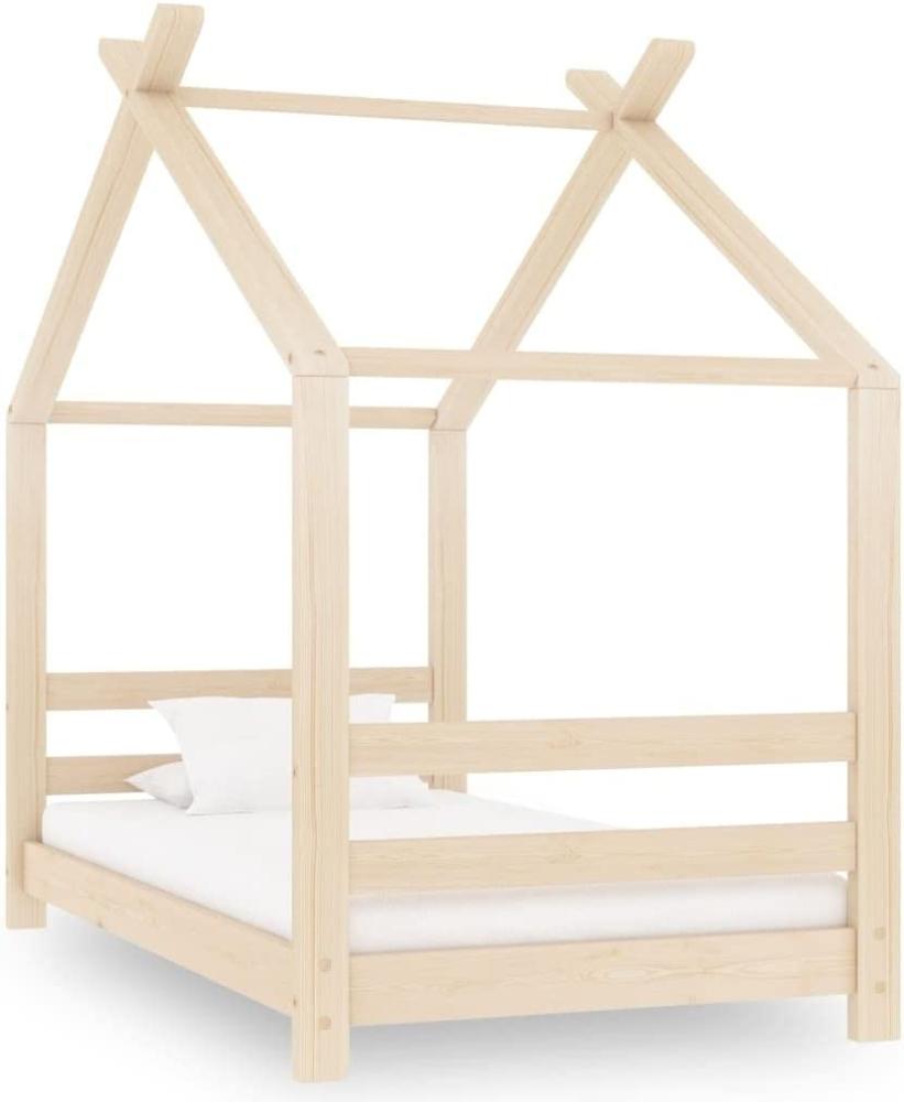Hausbett >3003004< (LxBxH: 146 x 78 x 132 cm) in natur - 146 x 78 x 132 (LxBxH) Bild 1