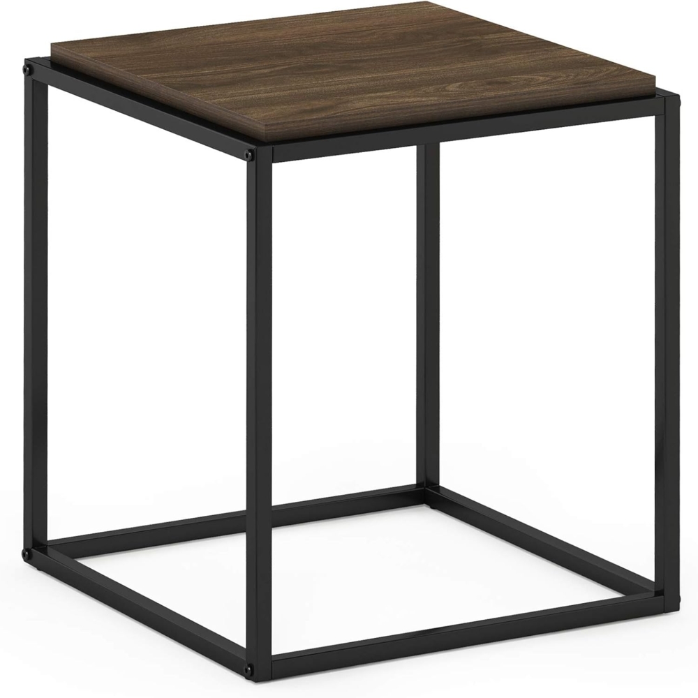 Furinno Moretti Modern Lifestyle Stapelbares Regal, 1-stufiger, Columbia-Walnuss Bild 1