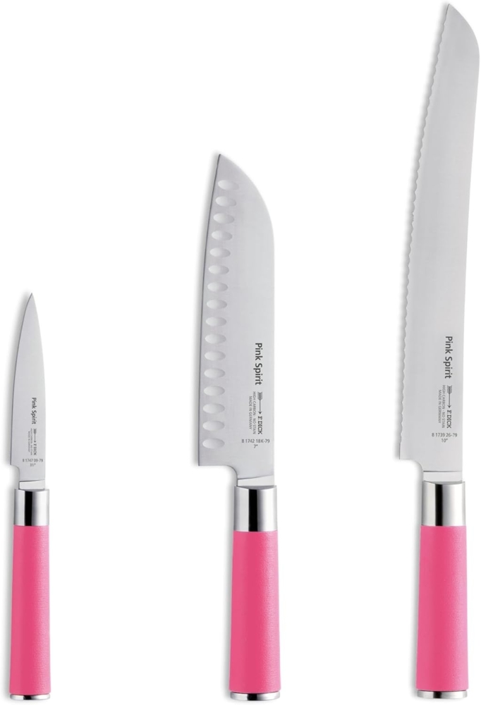 F. DICK Messer-Set F. Dick Pink Spirit Set (3-Teiliges Messerset aus hochwertigen Bild 1