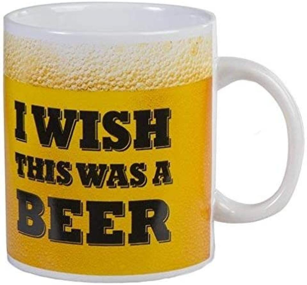 I wish this was a beer XL Tasse Bild 1