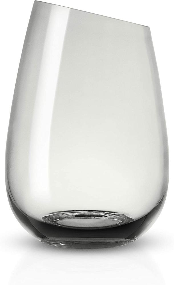 Eva Solo Glas Smokey Grey, Trinkglas, Wasserglas, mundgeblasenes Glas, Grau, 480 ml, 541044 Bild 1