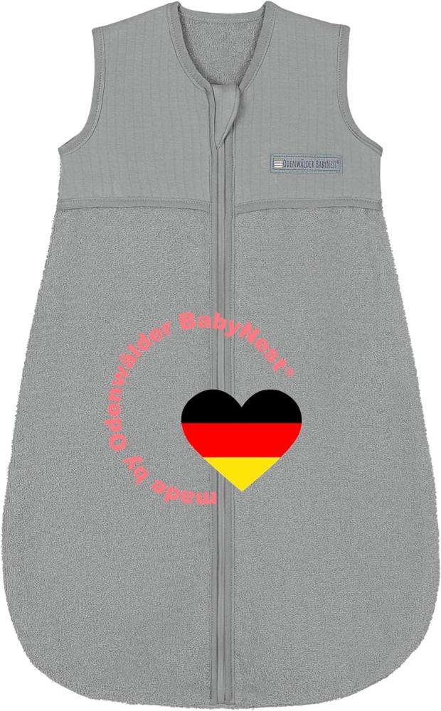 Odenwälder Frottee Sommer-Schlafsack Grey 90 cm Bild 1