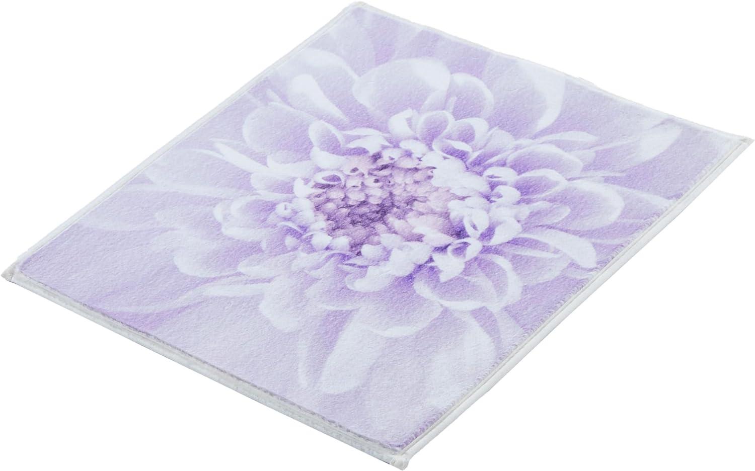 Kleine Wolke Badteppich Dahlia, 50x60 cm, Lavendel Bild 1