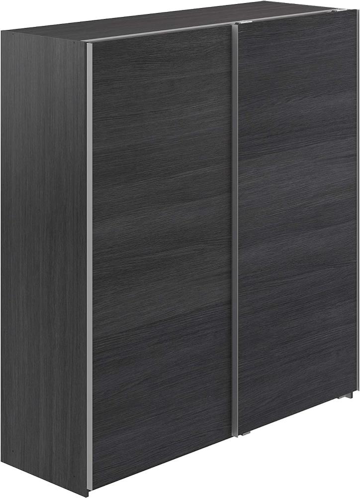 Amazon Marke - Movian Kolva moderner Kleiderschrank mit 2 Schiebetüren, 61 x 180 x 197, Grau Bild 1