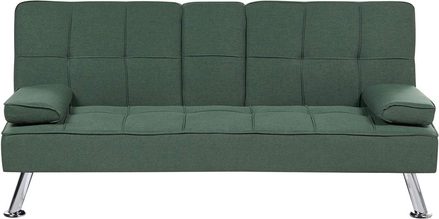 Schlafsofa ROXEN Dunkelgrün Bild 1