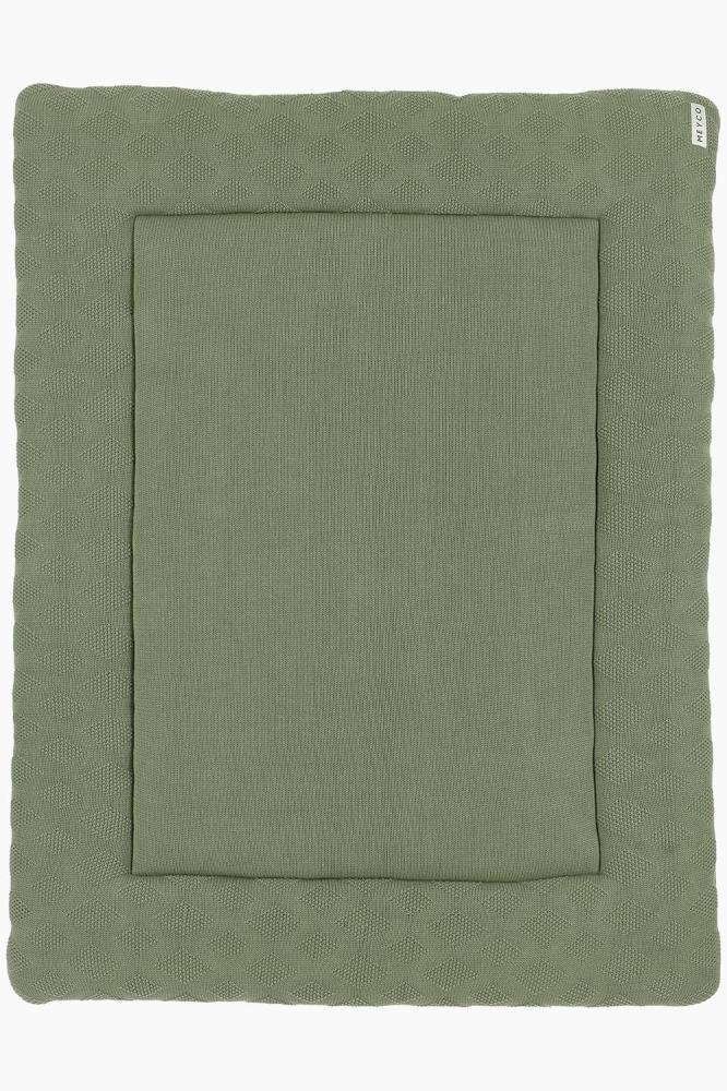 Meyco Diamond Laufstallteppich Forest Green 95 x 75 cm Grün Bild 1