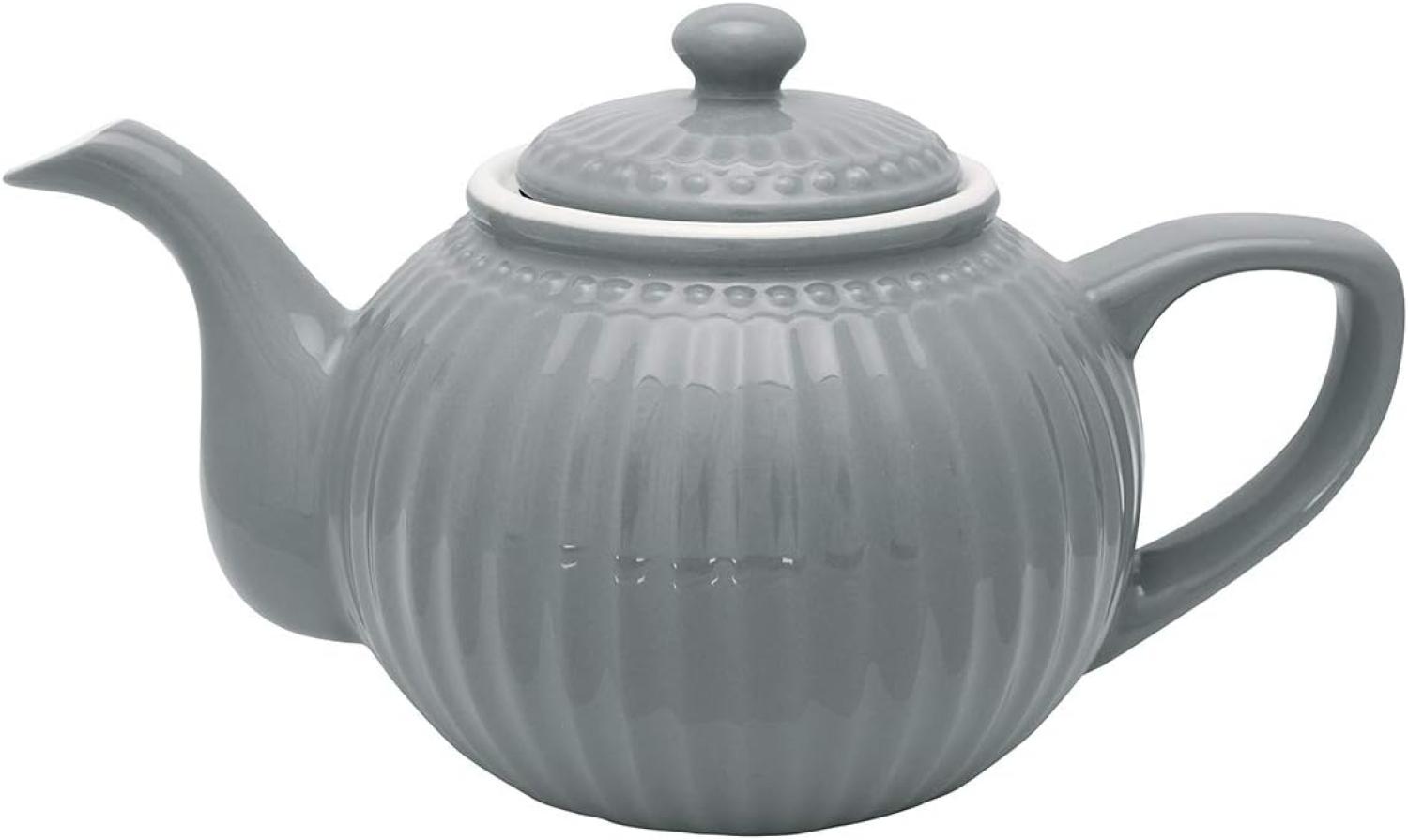 Greengate Alice Teekanne stone grey 1 l Bild 1