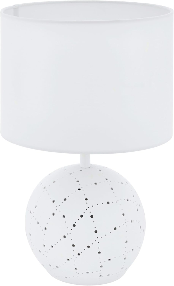 Eglo 98381 LED Tischleuchte MONTALBANO weiß Ø23cm H:38,5cm Bild 1