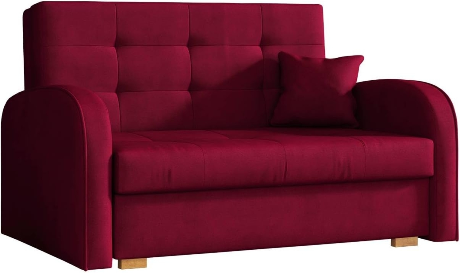 Mirjan24 'Viva Gold II' Schlafsofa, Rot, 133 x 98 x 85 cm Bild 1