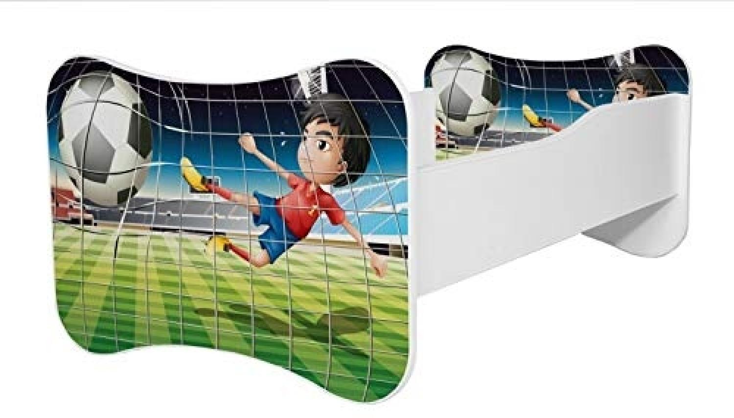 Angelbeds 'Mati Mati' Kinderbett 80x160 cm, Motiv 10, mit Lattenrost, Matratze und mit Bettschublade Bild 1