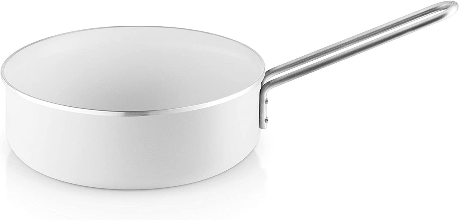 Eva Solo White Line Sautierpfanne, Bratpfanne, Pfanne, Sauteuse, Stielsauteuse, Kochen, Kochzubehör, Ø 24 cm, 256524 Bild 1