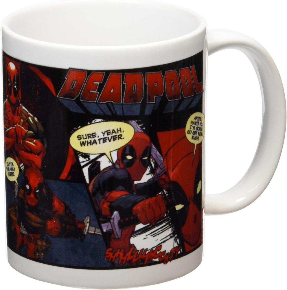 DC Universe Marvel Comics KaffeeTasse, Keramik, Mehrfarbig, 7. 9x11x9. 3 cm Bild 1