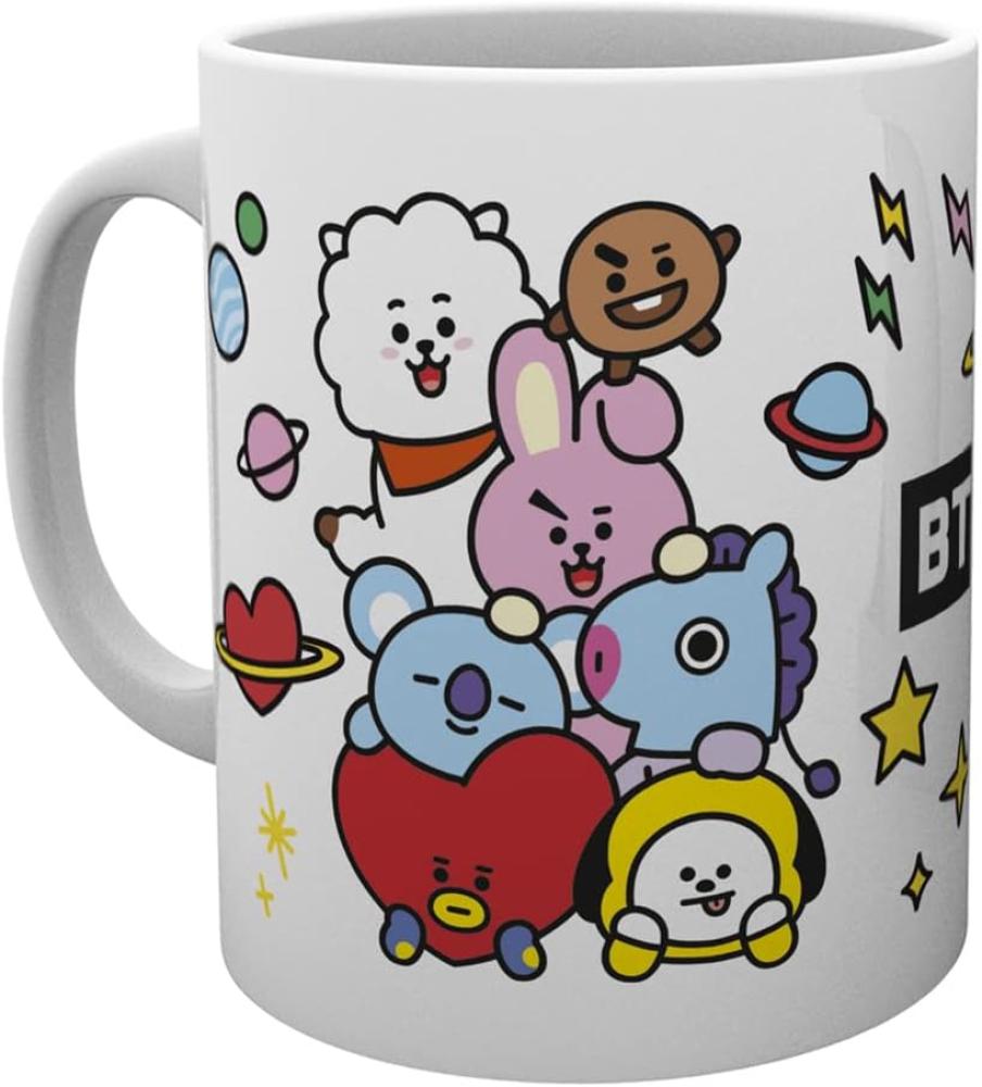 BT21 - Mug - 320 ml - Characters Stack - subli - box x2 Bild 1