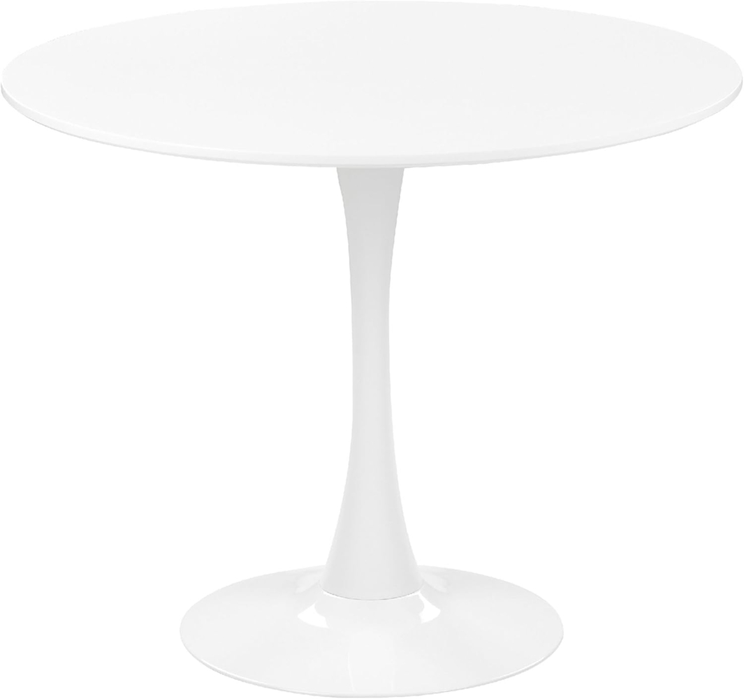 Esstisch weiß ⌀ 90 cm BOCA Bild 1